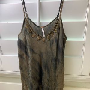 Free People Crinkle Crazy Diamond Tank
